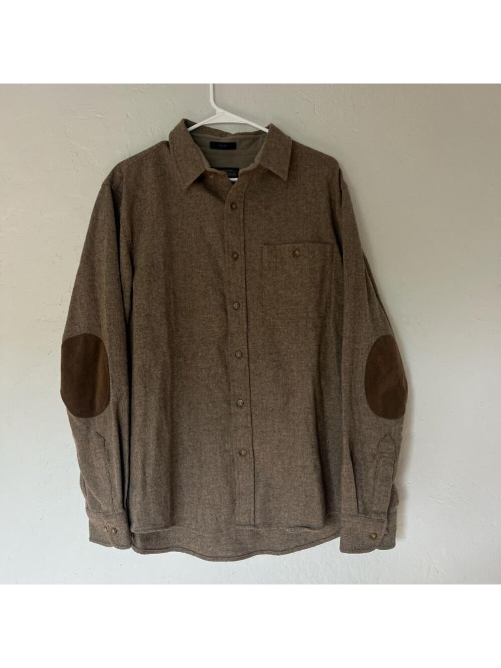 Pendleton Men's Brown and Tan Shirt